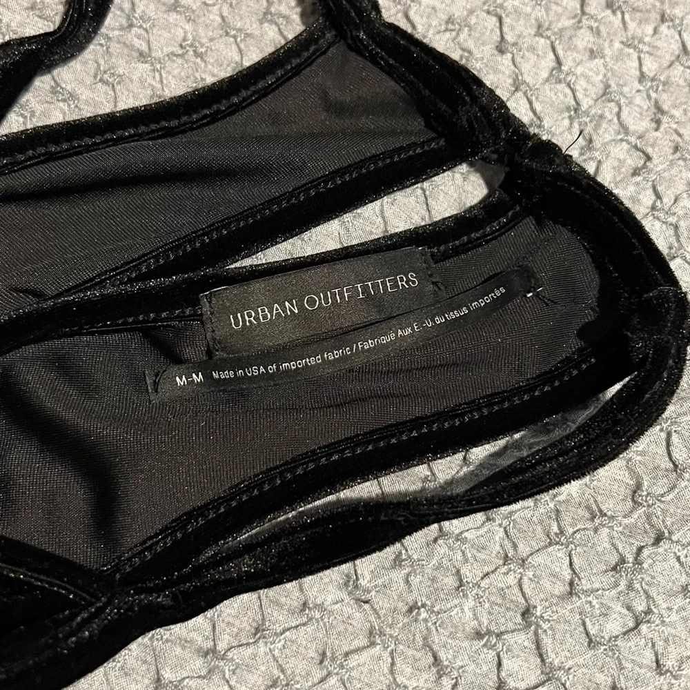 Urban Outfitters Black Velvet Jumpsuit - Picture 10 of 10